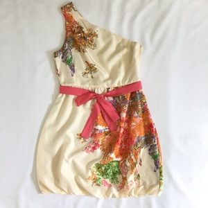 J. Crew floral painted silk Bridget dress, 10